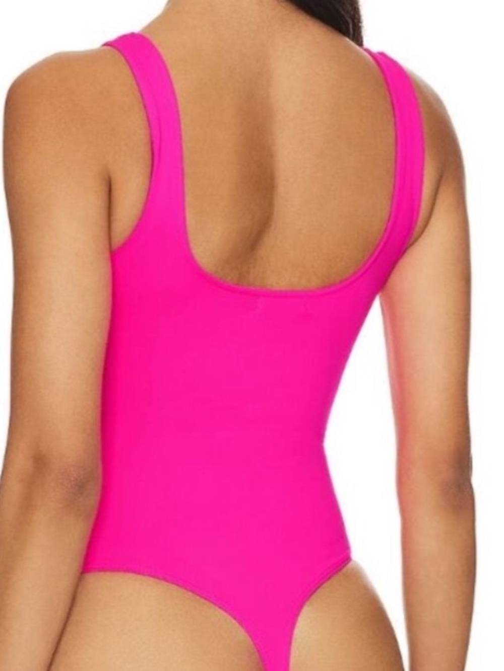 * | GOOD AMERICAN | Modern Tank Bodysuit in Scuba Fabric. Size 3. - Picture 2 of 6